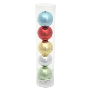 5-Piece Metallic Lip Moisturizer Ball Tube Gift Set