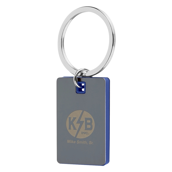 Color Block Mirrored Key Tag - Image 12