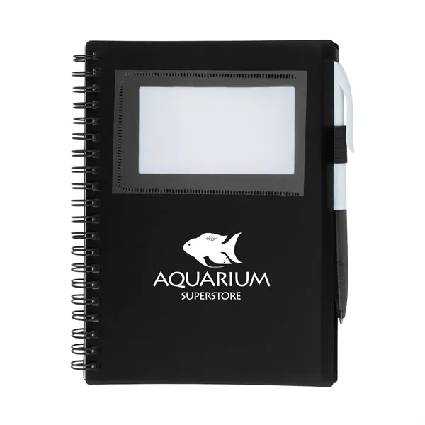 Spiral Notebook With ID Window - Image 1