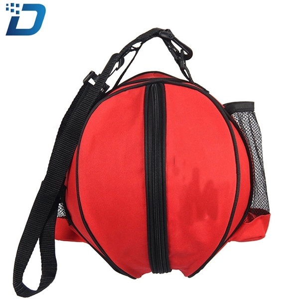 Adjustable Strap Basketball Soccer Round Bag - Image 2