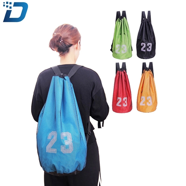 Mesh Training Backpack Basketball Bag - Image 1