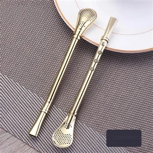 Stainless Steel Drinking Spoon Straws
