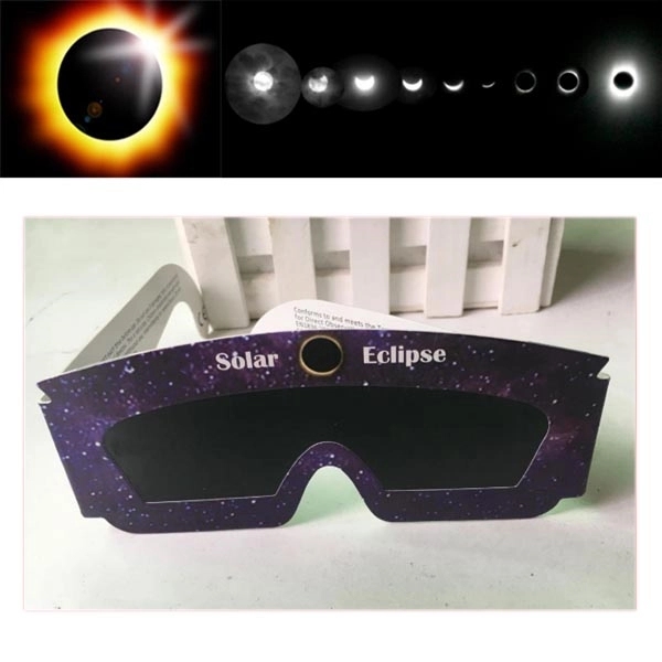 Stars Printed Paper Solar Eclipse Glasses