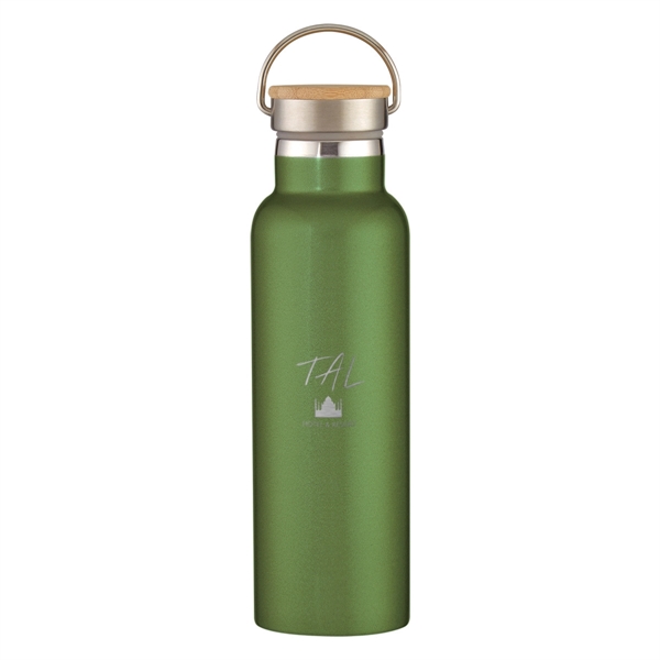 21 Oz. Liberty Stainless Steel Bottle With Wood Lid - Image 28