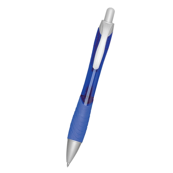 Rio Ballpoint Pen With Contoured Rubber Grip - Image 16