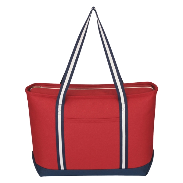 Large Cotton Canvas Admiral Tote Bag - Image 24