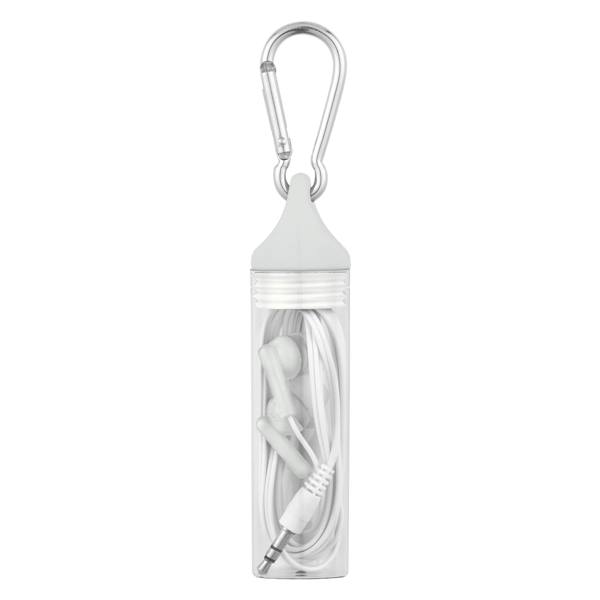Earbuds In Case With Carabiner - Image 11