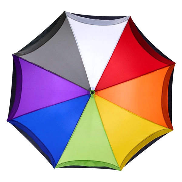 46" Arc Rainbow Umbrella - Image 8