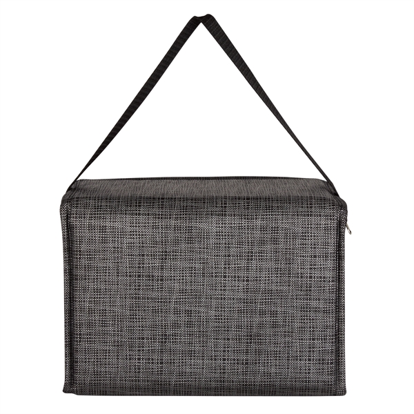 Non-Woven Crosshatched Lunch Bag - Image 21