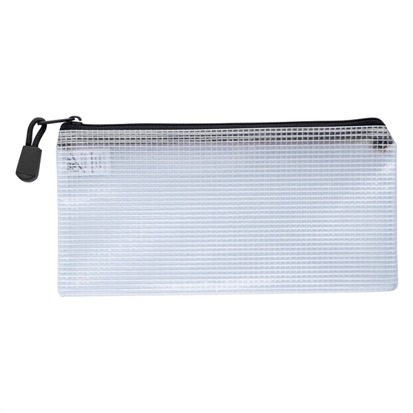 Clear Zippered Pencil Pouch - Image 8
