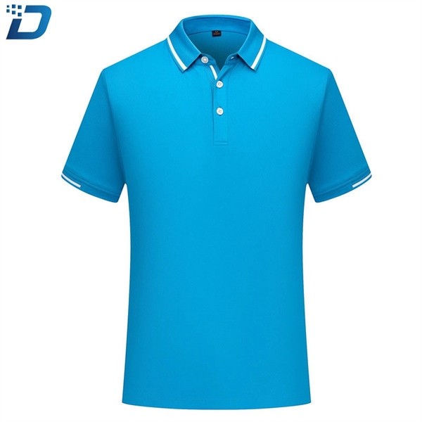 Advertising Shirt Short Sleeve Polo Shirt - Image 2