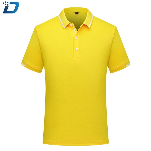 Advertising Shirt Short Sleeve Polo Shirt - Image 3