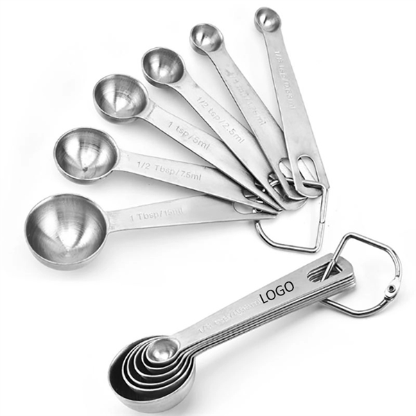 Stainless Steel Measuring Spoon Set     - Image 1