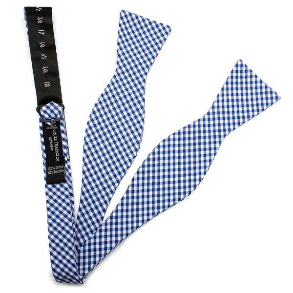 Custom Silk Self-Tie Bow Tie - Image 2