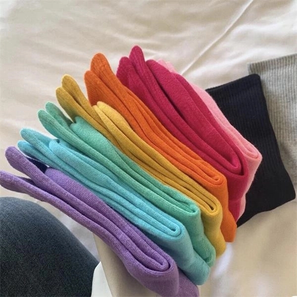 Vertical Cotton Basketball Socks - Image 4