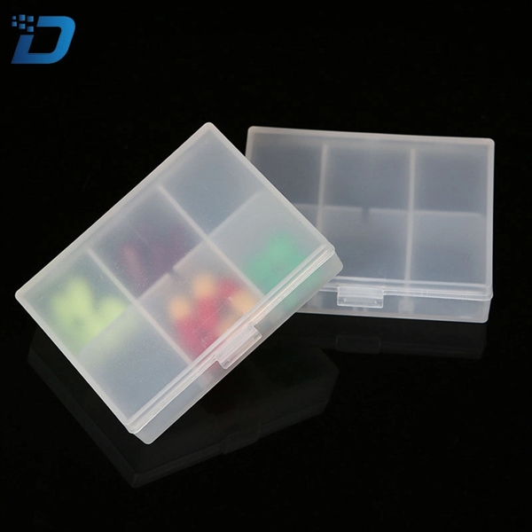 White Plastic Pill Box Pill Storage - Image 3