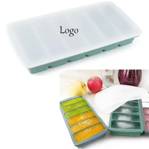 Silicone Ice Cube Mold For 6  Rectangulars Ice