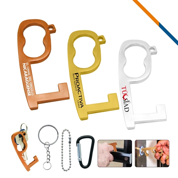 Finger Non Touch Keychain - Image 1