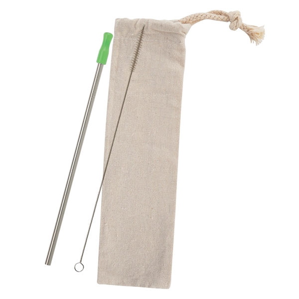 Stainless Straw Kit With Cotton Pouch - Image 13