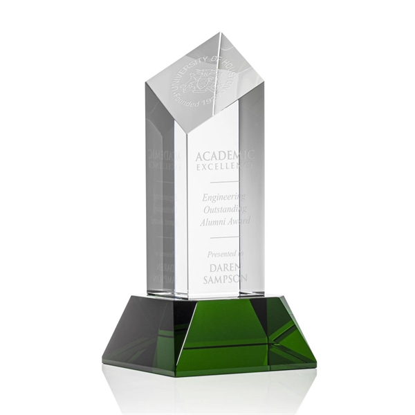 Barone Award on Base - Green - Image 3