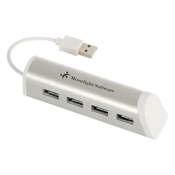 4-Port Aluminum USB Hub With Phone Stand - Image 16