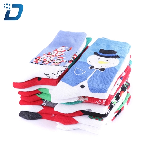 Custom Dress Christmas Socks for Men and Women - Image 3