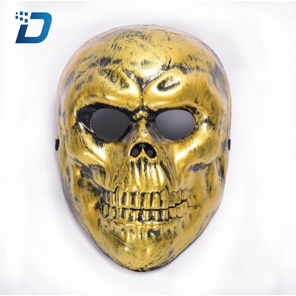 Halloween Plastic Skull Masks - Image 1