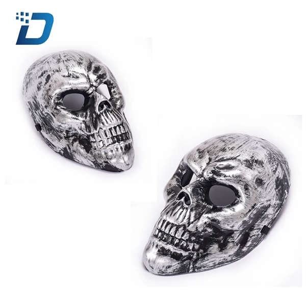 Halloween Plastic Skull Masks - Image 3