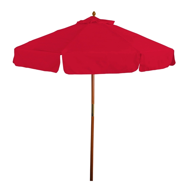 7' Market Umbrella with Valances - Image 3