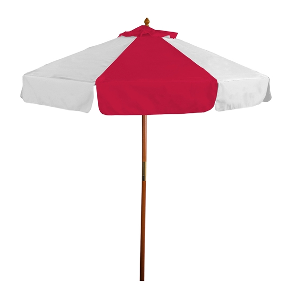 7' Market Umbrella with Valances - Image 7