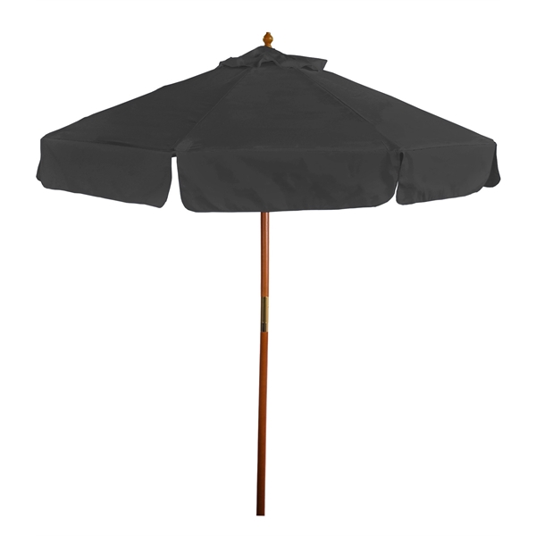 7' Market Umbrella with Valances - Image 1