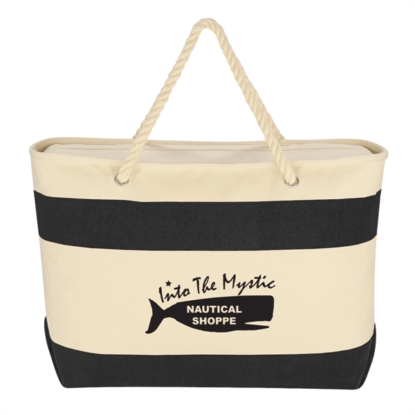 Large Cruising Tote Bag With Rope Handles - Image 1