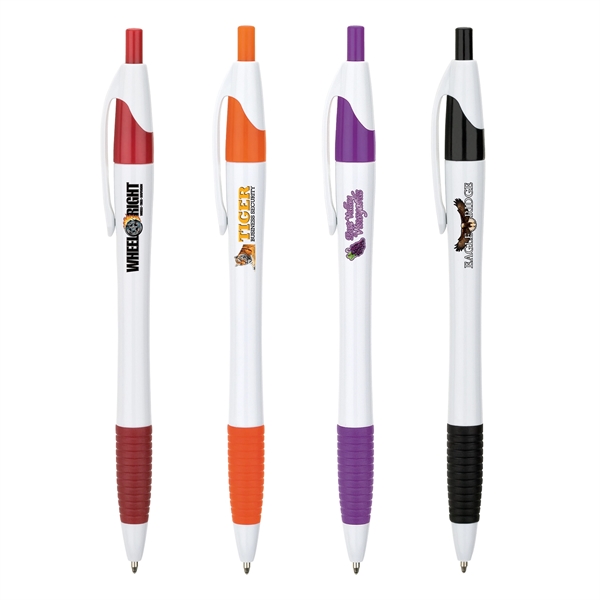 Hampton Ballpoint Pen w/Full Color Imprint - Image 1