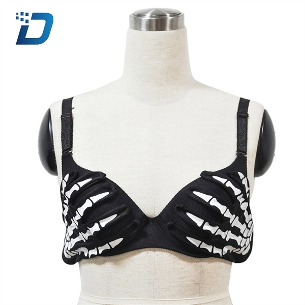 Women's Halloween Skeleton Bras(Cup Sizes: B) - Image 1