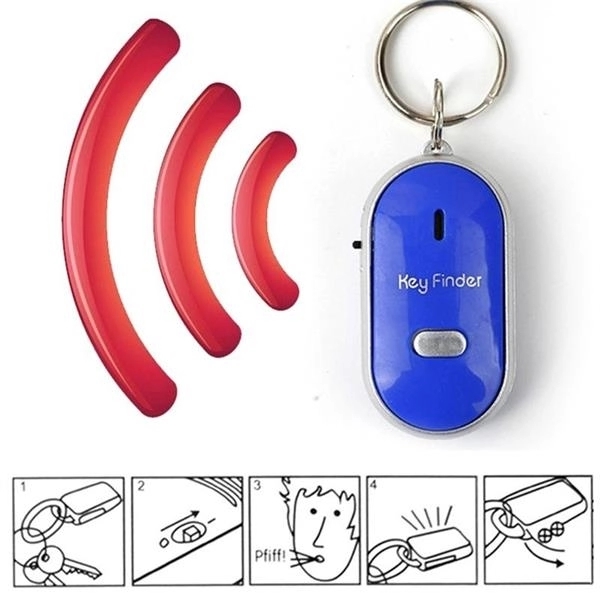 Anti-lost Whistle Key Ring Finder