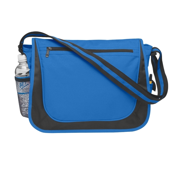 Messenger Bag with Matching Striped Handle - Image 16