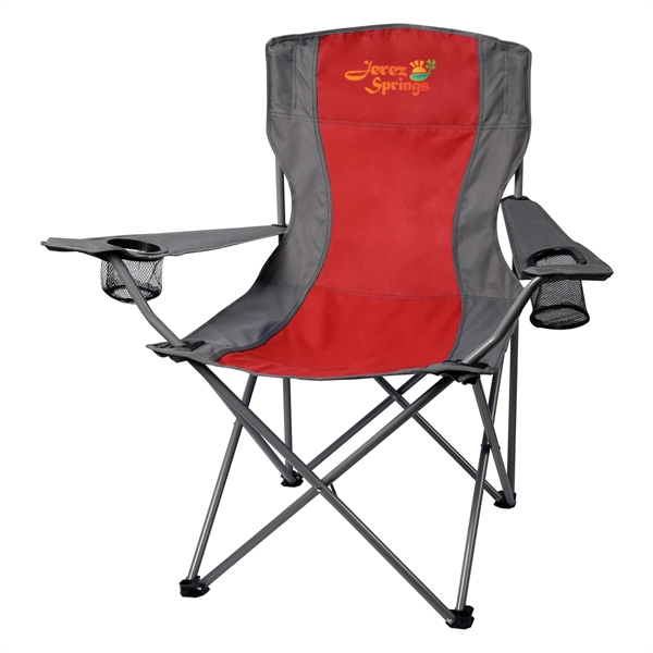 Two-Tone Folding Chair With Carrying Bag - Image 24