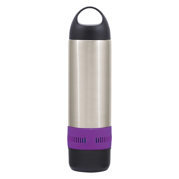 11 Oz. Stainless Steel Rumble Bottle With Speaker - Image 68