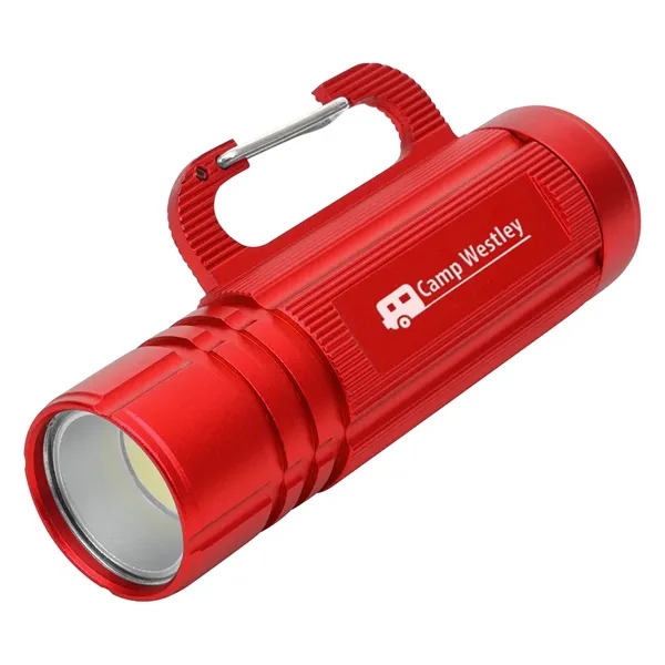 COB Flashlight With Carabiner - Image 9