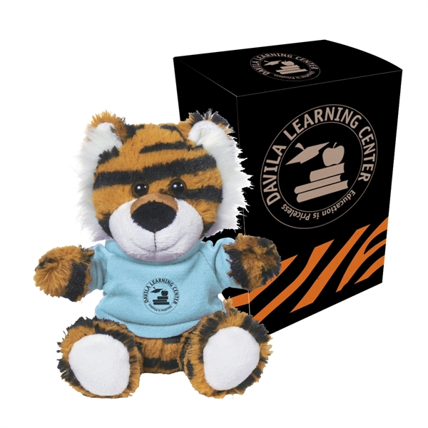 6" Terrific Tiger With Custom Box - Image 1