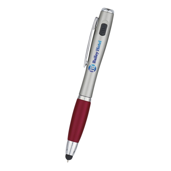 Trio Pen With LED Light And Stylus - Image 19