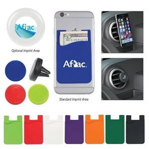 Auto Air Vent Magnetic Phone Wallet