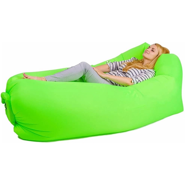 Square Shaped Headrest Inflatable Air Sleeping Sofa     - Image 3