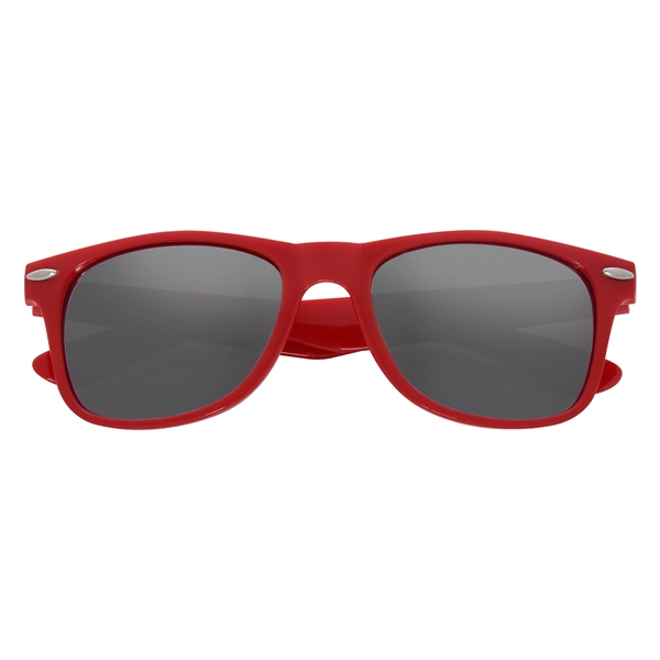 Silver Mirrored Malibu Sunglasses - Image 5