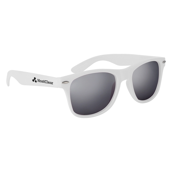 Silver Mirrored Malibu Sunglasses - Image 9