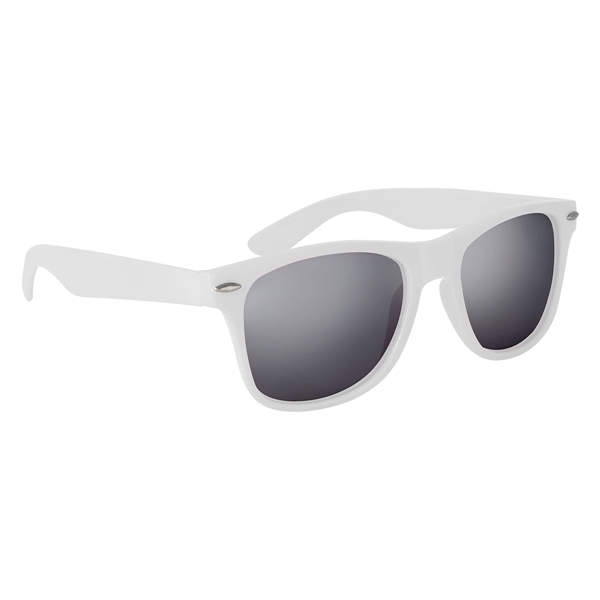 Silver Mirrored Malibu Sunglasses - Image 12