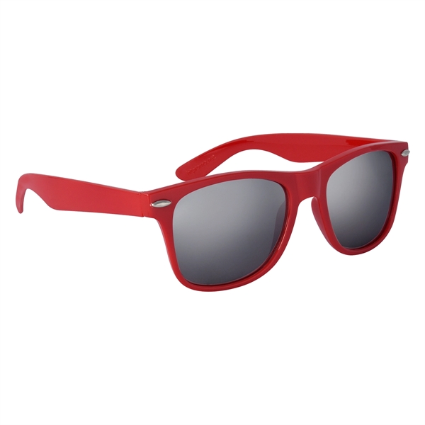Silver Mirrored Malibu Sunglasses - Image 13