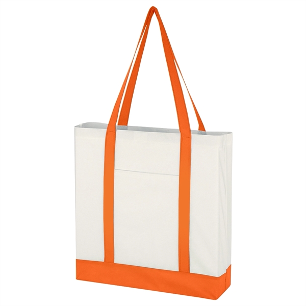 Non-Woven Tote Bag with Trim Colors - Image 18