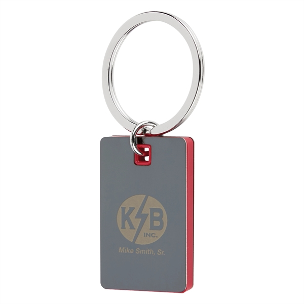 Color Block Mirrored Key Tag - Image 13