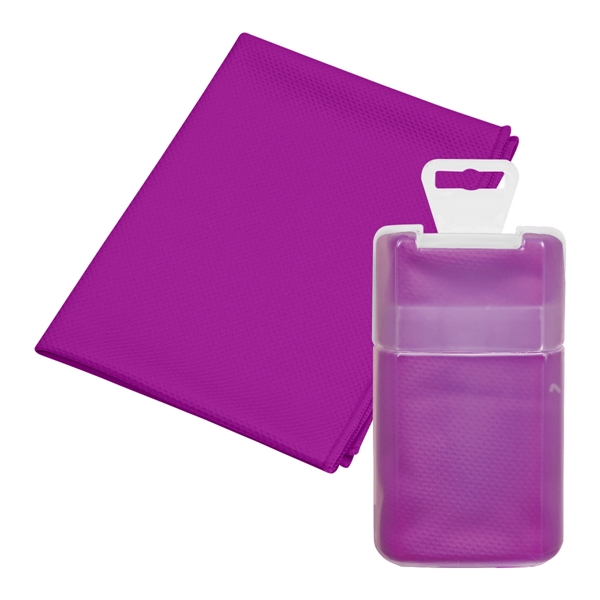 Cooling Towel In Plastic Case - Image 33